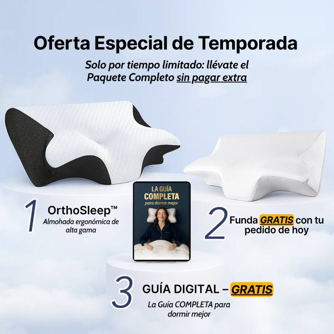 OrthoSleep™ – Almohada Cervical